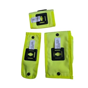 Aegis Engineering Buddy-Lok Pouch Hi Vis Hi Viz x3 Pouches Police Bundle Yellow - Picture 1 of 6