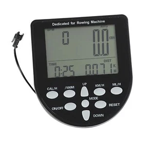 Water Resistance Rowing Machine Counter Measurement Timer for Wattage Heart Rate - Picture 1 of 7