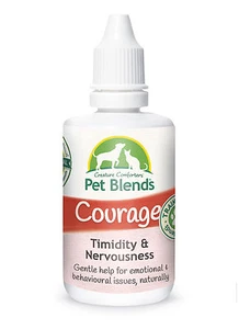Natural Pet Remedy NERVOUS TIMID INSECURE CONFIDENCE Dog Cat Horse Courage Blend - Picture 1 of 18