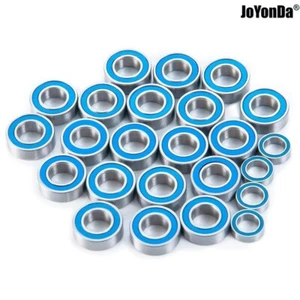 Kit Cuscinetti Sigillati in Gomma Blu 24pz per RC Auto Tamiya 1/10 Elettrico Clodbuster - Foto 1 di 4