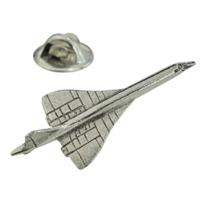 Concorde Pewter Lapel Pin Badge - Picture 1 of 1