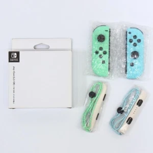 Nintendo Switch Animal Crossing Horizons Joy-Con L/R Limited Color New - Picture 1 of 10