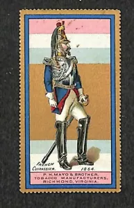 Richmond VA Tobacco Warrior's & Soldiers French Cuirassier Series Tobacciana - Bild 1 von 2