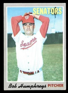 Bob Humphreys 1970 Topps #538 excelente estado - Imagen 1 de 2