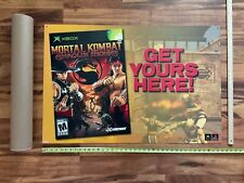 Mortal Kombat Shaolin Monks Playstation 2 Glossy Promo Ad Poster Unframed  G1937