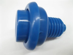 New BLUE Pinball Cabinet Flipper Button Williams Bally Stern Sega Data East - Picture 1 of 1