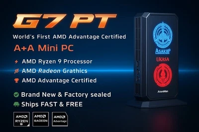 Mini PC para juegos MiniForum AtomMan G7 PT AMD Ryzen 9 7945HX, 32 GB / 1T Foto 1 de 4