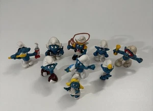Smurfs Bulk lot of vintage Smurfs 70's 80's Free Tracked Aus Post - Bild 1 von 12