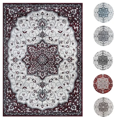 Alfombra de área Rugshop tradicional medallón alfombras de dormitorio alfombras de sala alfombra de cocina Foto 1 de 4