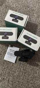 Webcam HD 1080P, Caméra Ordinateur USB avec Microphone Intégré - Photo 1/4