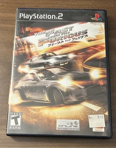 The Fast and the Furious PS2 Playstation 2 Game - Picture 1 of 5