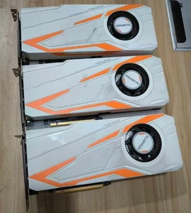 Gigabyte Nvidia GTX 1080 Ti 11GB GPU GDDR5X 352Bit 3584c PCI-E3.0 Graphics Card - Picture 1 of 2