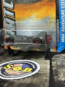 Matchbox MBX Adventure City Batmobile Batman Gray Diecast Sealed NM Condition - Picture 1 of 7