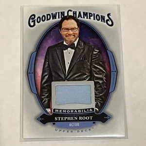 2020 Upper Deck Goodwin Champions Memorabilia Stephen Root #M-SR - Picture 1 of 2