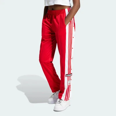 Pantalones Adidas Originales Para Mujer Adibreak Botón a Presión Mejor Caña Escarlata IP0620 Foto 1 de 4