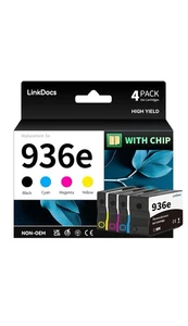 Wkład atramentowy 936e do HP OfficeJet 9120 9122e 9125e 9135e 9730e 9110b 4-pak - Zdjęcie 1 z 4