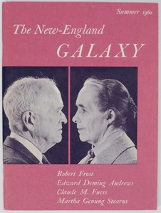 Catherine FENNELLY / NEW ENGLAND GALAXY VOL II NO 1 SUMMER 1960 1st #149085 - Picture 1 of 1
