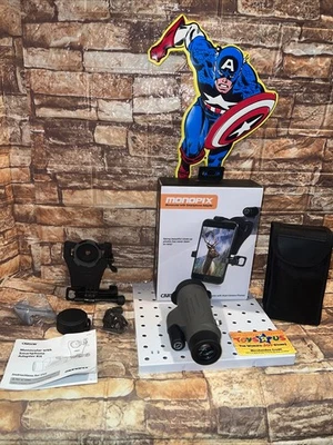 MONOPIX -MONOCULAR WATERPROOF WITH SMARTPHONE ADAPTER IN ORIGINAL BOX CARSON - Image 1 of 4