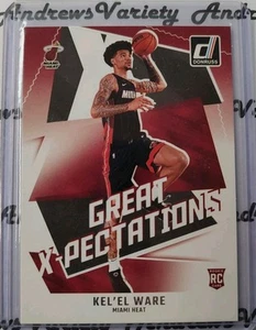 2024-25 Panini Donruss Great Expectations - Kel'el Ware #11 (RC) - Imagen 1 de 2