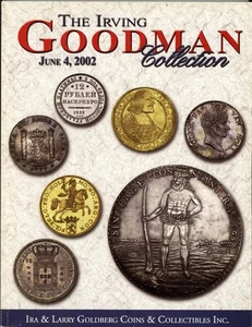 Irving Goodman Collection Gold Silver Coin Europe Taler Auction Catalog Book - Picture 1 of 2