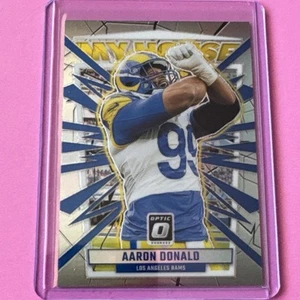 AARON DONALD 2023 Panini Donruss Optic My House Holo Silver Prizm #1 Rams HOF - Picture 1 of 2