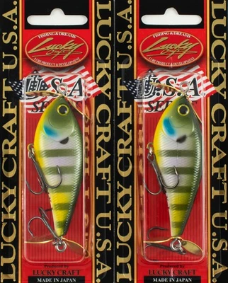 (LOTE DE 2) CEBO UTILERÍA LUCKY CRAFT KELLY J 1/2 OZ KJ-317 BESUGO NATURAL H1162 Foto 1 de 2