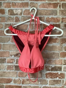 Adidas - Damen 2-teiliger Bikini - Größe 16 - in Orange - NEU - Adidas - Bild 1 von 5