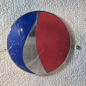 10" Round Pepsi Globe Medallions (Set of 2) For Display Soda Cola Rare HTF - Picture 1 of 5