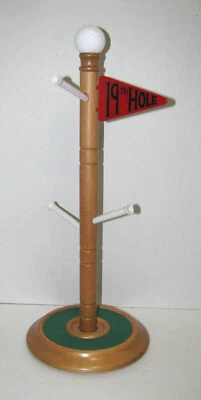 高尔夫主题咖啡杯树杯架储物架支架,全新从未使用过 — 第 1/4 张图片