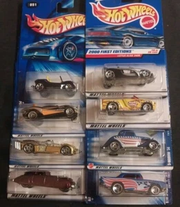 Hot Wheels Lot of 8 Different Cars 2000's,   Phantom Corsair, Meyers Manx #3 - Picture 1 of 11