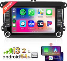 Produktbild - 2+64GB Android 13 Autoradio GPS Navi RDS für VW GOLF 5 6 Plus Passat Touran Polo