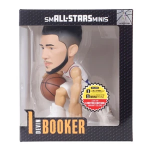 2022 smALL-STARS NBA DEVIN BOOKER PHOENIX SUN 6" MINI FIGURE WHITE JERSEY - Picture 1 of 4