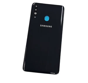 Tapa trasera de batería Samsung Galaxy A20S SM-A207F negra excelente calidad - Imagen 1 de 2