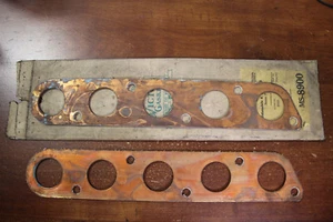Victor MS-8900 1928-33 Olds Series F Copper 2 Set Manifold Exhaust Gaskets (533) - Picture 1 of 1