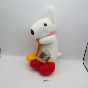 Gaspard et Lisa C2405 White Dog Garden 2008 Plush 9" Stuffed TAG Toy Doll Japan - Picture 1 of 9