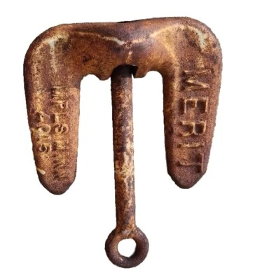 Antigua pátina original vintage 4015 Merit Boat Anchor Minneapolis Minnesota  Foto 1 de 4