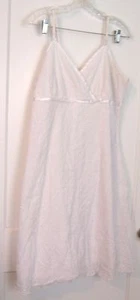 Studio 1940 White Eyelet A Line Dress Spaghetti Straps Size 18 Woman - Picture 1 of 4