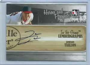 2011 ITG Heroes & Prospects Jameson Taillon Lumbergraphs AUTO AUTOGRAPH RC - Picture 1 of 1