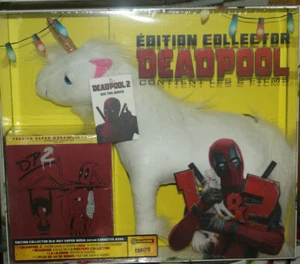 Deadpool 1+2 Collectors Unicorn Edition Blu Ray Steelbook Plüsch Einhorn NEU OVP - Bild 1 von 1