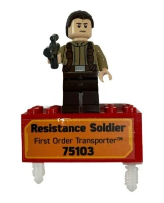 Lego Store Display Figura Star Wars Resistance Soldier Minifigura  Foto 1 de 3
