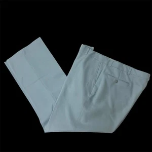 Vtg 70’s Sears Sky BABY BLUE MoD Pants Bell Bottoms Disco Golf Trousers 40/31 - Picture 1 of 10