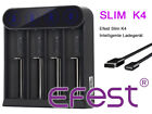 Efest SLIM K4 Ladegert fr Li-Ionen 3,6V - 3,7V Rundzellen Wiederaufladbar