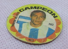 1966 ALBUM CAMPEON, CRACK, MAS ARGENTINA # 382, DISC TRADING CARD