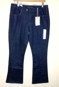 Levi's Jeans Womens 14 (35X31) Blue Mid Rise Skinny Boot Cut Dark Wash NEW w Tag - Picture 1 of 16