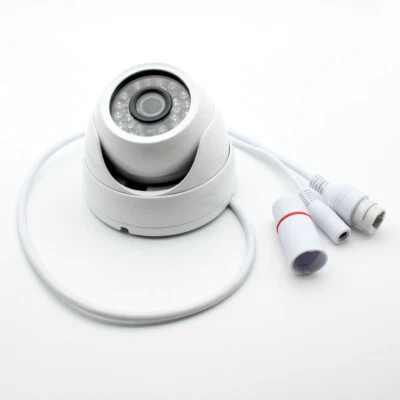 Metal HD 4MP CCTV Network AI IP POE Camera Outdoor Dome H.265 ONVIF XMEYE 24Leds - Image 1 of 4