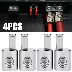 4 piezas pines de calibre 1/0 a 4 AWG reductor de cable de alimentación terminal amplificador de audio para automóvil - Imagen 1 de 10