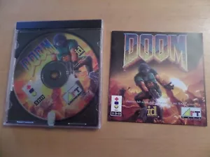 DOOM (Panasonic 3DO) DISCO COMO NUEVO + Manual pequeño 3do - Imagen 1 de 2
