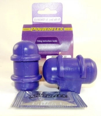 2 Cuscinetti stabilizzatori esterni Powerflex PFF60-207-22 per Renault Clio II Twingo II Megane - Immagine 1 di 2