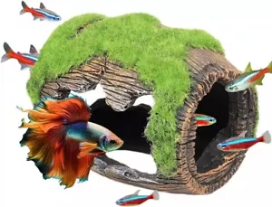 Fish Tank Accessories Decorations, Aquarium Hideout Cave for Betta, Fish Tank Or - Picture 1 of 9