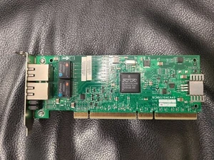 IBM netXtreme 1000T PCI-x 2xPort Ethernet Card 31P6409 Broadcom BCM95704CA40-I - Picture 1 of 3